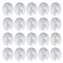 XINGLIDA Lot de 20 stoppeurs de chaîne de perles Stores Stores Décoration de rideau Perles aveugles Boucles de délimitation Acce