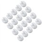 XINGLIDA Lot de 20 stoppeurs de chaîne de perles Stores Stores Décoration de rideau Perles aveugles Boucles de délimitation Acce