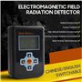 ALSUP Détecteur de radiations - Détecteur de radiations nucléaires portatif Rechargeable, avec Alarme préréglée à Haute sensibil