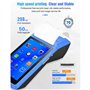 OSMARI Caisse enregistreuse Portable de Commande sans Fil multilingue avec Machine de Point de Vente d'imprimante Bluetooth