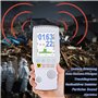 GEJLELDS Compteur Geiger Détecteur de Radiation, Geiger Counter Chargeur USB Détecteur de Radiation Nucléaire Alarme de Dosage M