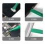 Kit d'ouverture de 10 pièces - Outils de démontage - Outils de démontage en plastique pour smartphone, ordinateur portable, PC