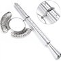 KASFDBMO Lot de 4 outils de mesure de bagues et mandrins pour bijoux