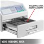 JIANGSS Machine à souder par Refusion T962A, Four à Refusion Intelligent de Type tiroir, 1500 W, Four à Refusion Infrarouge IC, 