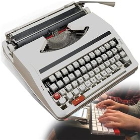 Machine à écrire Manuelle Rétro Avec étui