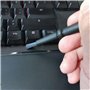 Saddgo Lot de 2 brosses antistatiques pour nettoyer votre clavier d'ordinateur et appareil photo