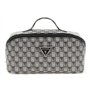 GUESS G Wave Large Cosmetic Travel Bag Black Logo