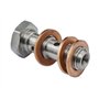 Double vis à tête creuse banjo freins INOX M10 x 1.25mm