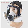 Lot de 2 cartouches respiratoires 6001CN pour filtre à gaz organique anti-produits chimiques pour masque de protection 6200 6001