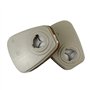 Lot de 2 cartouches respiratoires 6001CN pour filtre à gaz organique anti-produits chimiques pour masque de protection 6200 6001