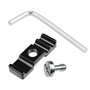 Serre-câble portable en alliage d'aluminium pour appareil photo reflex numérique DXAC 6,35 mm