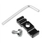 Serre-câble portable en alliage d'aluminium pour appareil photo reflex numérique DXAC 6,35 mm