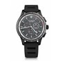 Victorinox pour Homme. Chronographe Automatique Montre avec Bracelet en Cuir 241818