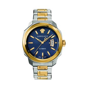 Versace Homme Analogique Automatique Montre avec Bracelet en Acier Inoxydable VAG030016