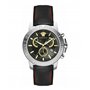 Versace Hommes Analogique Quartz Montre avec Bracelet en Cuir VE2E00121