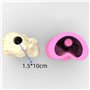 ZwaitL Moule en silicone pour plantes succulentes en forme de fille faite à la main pour vase en béton - Moule créatif en résine