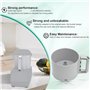 Bol coupant de 3 litres - Accessoire de cuisine - Bol de mixage - Bol de robot culinaire pour modèles R2B