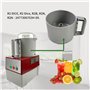Bol coupant de 3 litres - Accessoire de cuisine - Bol de mixage - Bol de robot culinaire pour modèles R2B