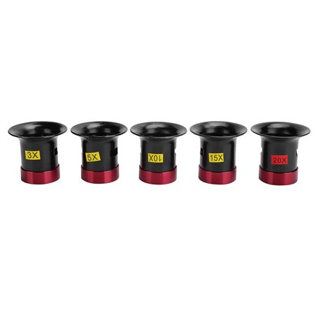 Brrnoo 5 pièces loupe d'horloger loupe de bijoutier