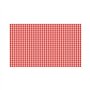 PA Design Bloc de Sets de Table Vichy Rouge