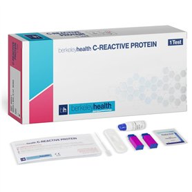 Kit de Test à Domicile pour la Protéine C-Réactive de Berkeley Health | Détecte la Protéine C-Réactive (CRP) dans le Sang Total