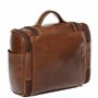 SID & VAIN Trousse de Toilette Dexter Cuir véritable | nécessaire de Voyage Grand Homme Marron | Trousse de Maquillage Fait à la
