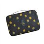 Trousse de toilette pliable à suspendre - Trousse de maquillage de grande capacité - Trousse de toilette - Trousse de rasage - O