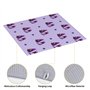 Hytter Blueberry Cake Tapis absorbant pour comptoir de cuisine : absorbant l'eau, antidérapant, réversible avec cordon de suspen