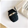 LEWOTE en Silicone Airpods Couverture Mignonne Drôle Compatible pour Apple Airpods 1 et 2 [Série Cool Play] (Grenade Noire)