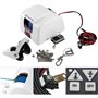 DPLWJPP Guindeau Électrique,Guindeau Marin 12 V,avec Télécommande,Kit Guindeau pour Bateau d'eau Salée,Treuils Remorquage Robust