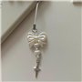 CAZSTYK Goth Y2K Porte-clés avec pendentif en forme de nœud pour téléphone portable, sac et accessoires d'appareil photo, a, As 