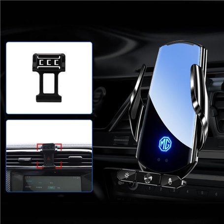 UNCLE LIAO Support de Téléphone Voiture Rotation à 360 degrés