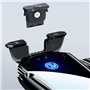 UNCLE LIAO Support de Téléphone Voiture Rotation à 360 degrés,pour Tableau de Bord pour MG MG ZS MG ZS 2017 2018 2019 2020 2021.