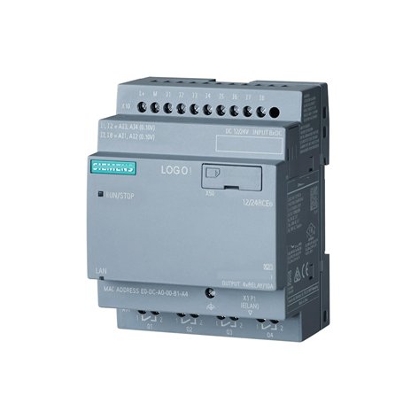 UOUOBEAR Module logique hôte Logo! 8.4 24RCEO(AC) Automate programmable 6ED1052-2HB08-0BA2