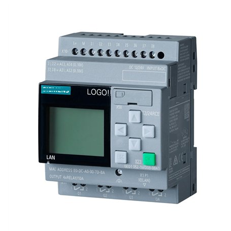 UOUOBEAR Module hôte logique PLC Logo! 8.4 12/24RCE