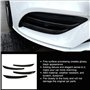 Spoilers et Ailes Automobiles, 4 Pièces Ensemble de Pare-chocs Avant Antibrouillard Calandre Couverture Garniture Pare-chocs de 