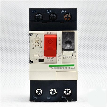 PQMQJMVY Disjoncteur de Protection Moteur GV2-ME03C GV2ME03C 0.25-0