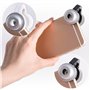 Morain Microscope universel 30x avec lumière LED pour lentille macro pour téléphone portable et appareil photo