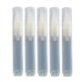 Morain Lot de 2 marqueurs vides à pointe plate de 8 mm pour peinture acrylique - Marqueur vide rechargeable pour l'école