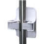 Morain Lot de 4 supports muraux adhésifs pour balai à franges