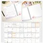 Morain Livre de souvenirs pour bébé avec autocollant pour bébé garçon ou fille de première année Journal de scrapbooking
