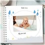 Morain Livre de souvenirs pour bébé avec autocollant pour bébé garçon ou fille de première année Journal de scrapbooking