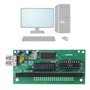 JSGHGDF Carte adaptateur PC104 vers USB PC104-USB pour contrôle industriel des données informatiques, medium, M