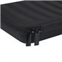 étui pour Harmonica, étui de Transport étuis de Rangement et Pochettes pour 7 Harmonicas en Cuir PU Noir Harmonica à Fermeture é