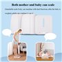 Pèse-bébé de Type fendu maison mère et bébé balance détachable Instrument de mesure du poids corporel LCD balance électronique
