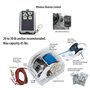 kit de guindeau pour Bateau d'eau salée avec télécommande sans Fil
