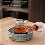 RIDAEX Cuisinière électrique en céramique, Service à thé Autour de la cuisinière pour Cuire Le thé, Couleur émail, cuisinière él