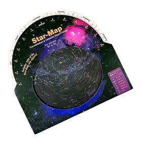 Rdxanc Carte étoilée rotative adaptée pour les amateurs d'astronomie