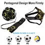 Entraîneur Solo de Football et Volleyball - Ceinture Réglable pour Entraînement, Rugby Trainer, Convient aux Balles Taille 3, 4,