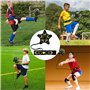 Entraîneur Solo de Football et Volleyball - Ceinture Réglable pour Entraînement, Rugby Trainer, Convient aux Balles Taille 3, 4,